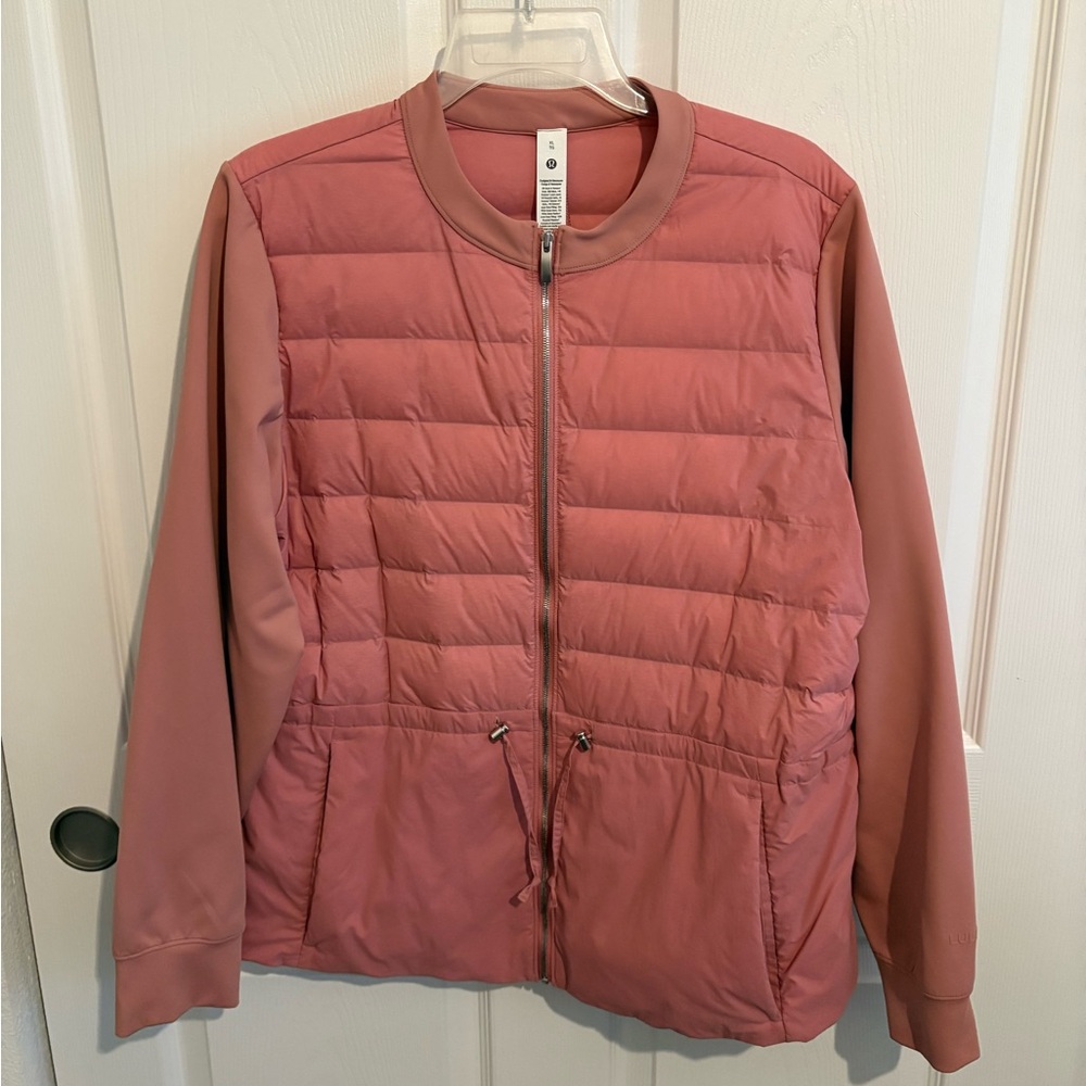 Lululemon Down Filled Cinch Waist Jacket